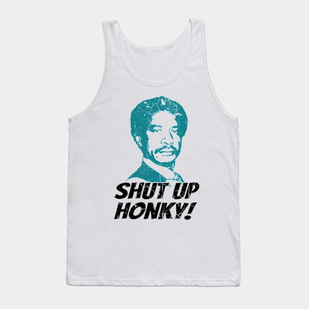 Artdrawing blue color - shut up honky! Tank Top by Kokogemedia Apparelshop